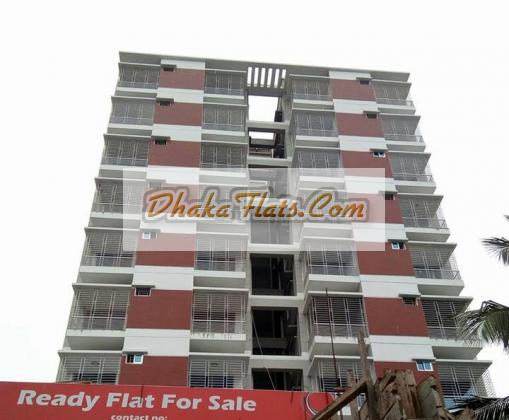 1300 sqft, 3 Bed room Ready Flat for Sale at Banasree